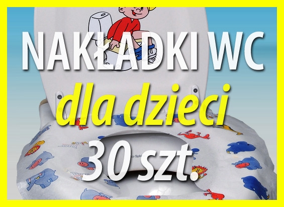 Toly Kids higieniczne nakładki sedesowe - dla dzieci 30 szt.